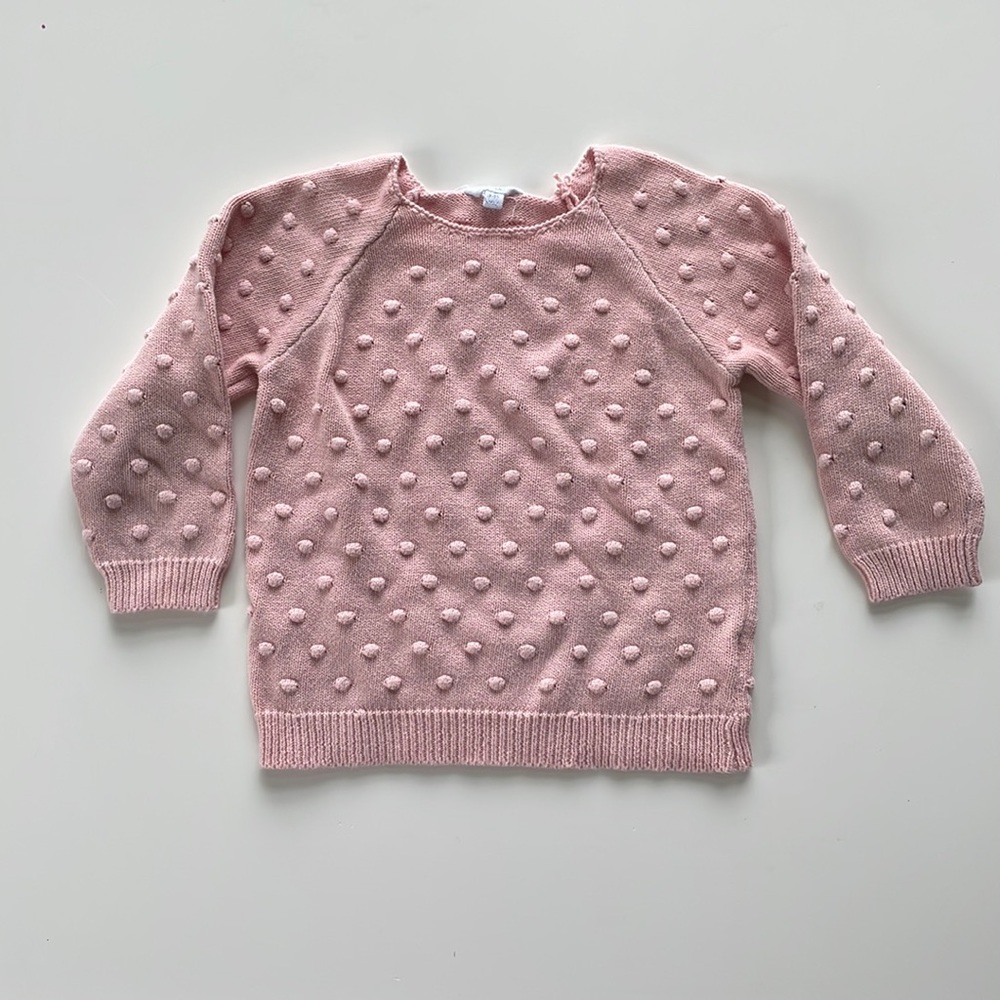 Mo Vint little girls knit sweater